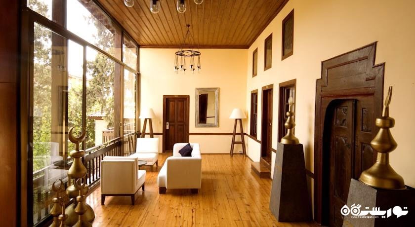 محوطه لابی هتل بوتیک آلپ پاشا